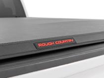 Soft Tri-Fold Bed Cover 6 Foot 7 Inch Bed Silverado/Sierra 1500/2500HD/3500HD (14-19 &amp;amp; Classic) Rough Country