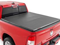 Soft Tri-Fold Bed Cover 5 Foot 7 Inch Bed Ram 1500 (19-26)/1500 TRX (21-24) Rough Country