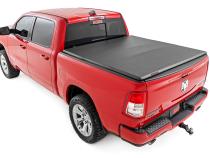 Soft Tri-Fold Bed Cover 5 Foot 7 Inch Bed Ram 1500 (19-26)/1500 TRX (21-24) Rough Country