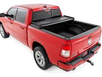 Soft Tri-Fold Bed Cover 5 Foot 7 Inch Bed Ram 1500 (19-26)/1500 TRX (21-24) Rough Country