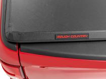 Soft Tri-Fold Bed Cover 5 Foot 7 Inch Bed Ram 1500 2WD/4WD (2009-2018 &amp;amp; Classic) Rough Country