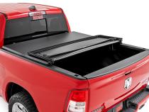 Soft Tri-Fold Bed Cover 6 Foot 4 Inch Bed Ram 1500 (19-26)/1500 TRX (21-24) Rough Country