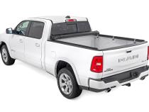 Soft Roll Up Bed Cover 6 Foot 4 Inch Bed Ram 1500 (19-26)/1500 TRX (21-24) Rough Country
