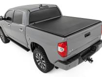 Soft Roll Up Bed Cover 6 Foot 7 Bed Toyota Tundra 2WD/4WD (2007-2021) Rough Country