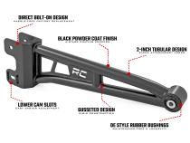 Radius Arm Upgrade Ford F-250/F-350 Super Duty 4WD (2023-2026) Rough Country