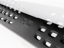 RPT2 Running Board Crew Cab Black Ford F-150 2WD/4WD (2009-2014) Rough Country