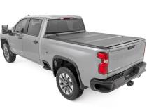 Hard Tri-Fold Flip Up Bed Cover 6 Foot 9 Inch Bed Chevy/GMC Silverado/Sierra 2500HD/3500HD (20-26) Rough Country