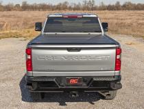 Hard Tri-Fold Flip Up Bed Cover 6 Foot 9 Inch Bed Chevy/GMC Silverado/Sierra 2500HD/3500HD (20-26) Rough Country