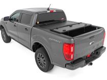 Hard Tri-Fold Flip Up Bed Cover 5 Foot Bed Ford Ranger 2WD/4WD (2019-2023) Rough Country