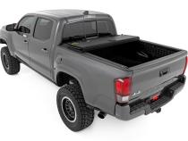Hard Tri-Fold Flip Up Bed Cover 5 Foot Bed Toyota Tacoma 2WD/4WD (2005-2015) Rough Country