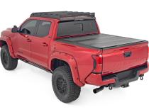 Hard Tri-Fold Flip Up Bed Cover 5 Foot Bed Toyota Tacoma 2WD/4WD (2024-2026) Rough Country