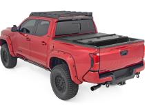 Hard Tri-Fold Flip Up Bed Cover 5 Foot Bed Toyota Tacoma 2WD/4WD (2024-2026) Rough Country