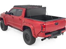 Hard Tri-Fold Flip Up Bed Cover 5 Foot Bed Toyota Tacoma 2WD/4WD (2024-2026) Rough Country