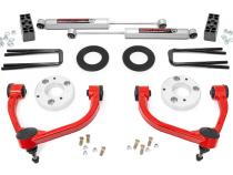 3 Inch Lift Kit Red Ford F-150 4WD (2014-2020) Rough Country