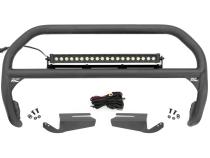 Nudge Bar 20 Inch Black DRL Single Row LED OE Modular Steel Ford Bronco (21-25) Rough Country