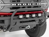 Nudge Bar 20 Inch Black DRL Single Row LED OE Modular Steel Ford Bronco (21-25) Rough Country