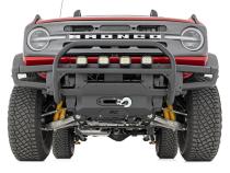 Nudge Bar 20 Inch Black DRL Single Row LED OE Modular Steel Ford Bronco (21-25) Rough Country