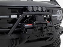 Safari Bar 12 Inch LED Light Bar Black Dual Row OE Modular Steel Ford Bronco (21-25) Rough Country