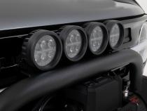 Safari Bar 12 Inch LED Light Bar Black Dual Row OE Modular Steel Ford Bronco (21-25) Rough Country