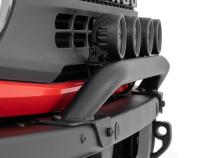 Light Bar Mount 3.5 Inch Round LED (Quad) Black Amber DRL OE Modular Steel Ford Bronco (21-24) Rough Country