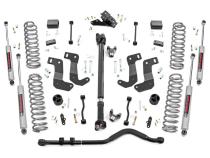 3.5 Inch Jeep Suspension Lift Kit Premium N3 Shocks Stage 2 Coils &amp;amp; Control Arm Drop 18-20 Wrangler JL-2 Door Rough Country