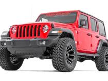 2.5 Inch Lift Kit Coils M1R Jeep Wrangler Unlimited Non-Rubicon 4WD (2018-2023) Rough Country