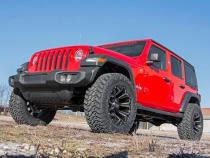 2.5 Inch Lift Kit Coils M1R Jeep Wrangler Unlimited Non-Rubicon 4WD (2018-2023) Rough Country