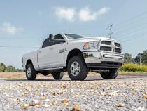 Dodge 40 Inch Curved LED Light Bar Hidden Bumper Mounts 10-18 RAM 2500/3500 Rough Country