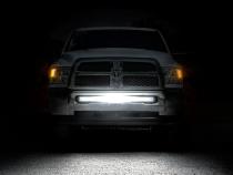 Dodge 40-inch Curved LED Light Bar Hidden Bumper Kit w/Black Series LED For 10-18 Ram 2500/3500 Rough Country