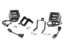 Ford 2 Inch Cree LED Fog Light Kit Black Series 11-16 F-250/350 Rough Country