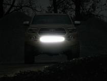 Toyota 30 Inch Cree LED Bumper Kit Black Series 16-20 Tacoma Rough Country