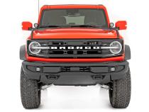 Black Series Round LED Light Pair 3.5 Inch Amber DRL Rough Country