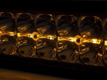20-inch Cree LED Light Bar Dual Row Chrome Series w/ Amber DRL Rough Country
