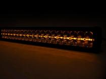 20-inch Cree LED Light Bar Dual Row Chrome Series w/ Amber DRL Rough Country