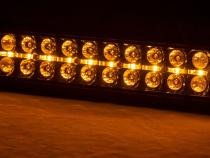 50 Inch CREE LED Light Bar Dual Row Black Series w/Amber DRL Rough Country