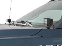 Ford 2-inch LED Lower Windshield Ditch Kit w/ Cool White DRL 15-21 Ford F-150 Rough Country