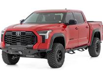 SRL2 Adj Aluminum Steps CrewMax Toyota Tundra 2WD/4WD (2022-2026) Rough Country