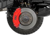 Caliper Covers Rear Red Ford F-150 2WD/4WD (2021-2025) Rough Country