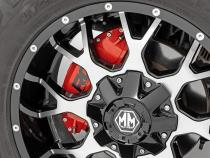 Caliper Cover Red Toyota 4Runner 2WD/4WD 03-UP Rough Country