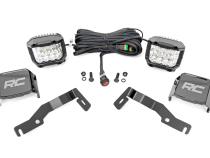 LED Light Kit Ditch Mount 3 Inch OSRAM Wide Toyota Tacoma 2WD/4WD (24-26) Rough Country