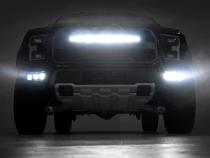 30 Inch Curved CREE LED Light Bar Single Row Black Series w/Cool White DRL Rough Country