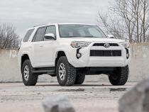 3 Inch Lift Kit Upper Control Arms RR Coils Vertex Red Toyota 4Runner (10-24) Rough Country