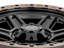 79 Series Wheel One-Piece Semi Gloss Black w/Bronze Ring 15x8 5x5.5 -19mm Rough Country