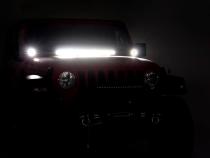 LED Hood Kit 30 Inch Spectrum Series Jeep Gladiator JT/Wrangler JL (18-26) Rough Country