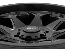 80 Series Wheel One-Piece Semi Gloss Black 20x9 8x180 0mm Rough Country