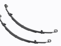 Front Leaf Springs 4 Inch Lift Pair 64-80 Toyota Land Cruiser FJ40 Rough Country