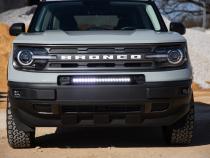 LED Light Kit Bumper Mount 20 Inch Spectrum Single Row Ford Bronco Sport (21-26) Rough Country