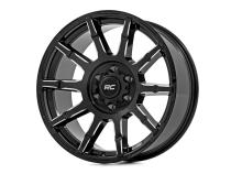 83 Series Wheel One-Piece Gloss Black 20x9 8x170 -12mm Rough Country