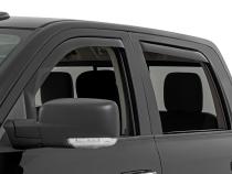 Side Window Deflectors In Channel Rain Guard Ram 1500/2500/3500 (10-25 &amp;amp; Classic) Rough Country
