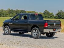 Side Window Deflectors In Channel Rain Guard Ram 1500/2500/3500 (10-25 &amp;amp; Classic) Rough Country